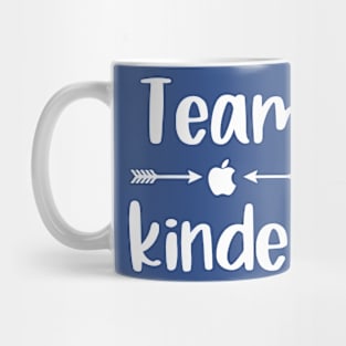 Team Kinder Grade Level Teacher Mug